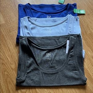 3 Gap Cotton Blend Tank Tops for $20